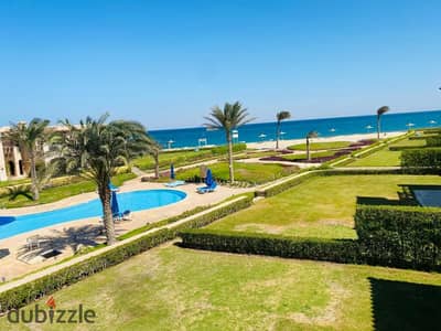 2bd chalet with fully finished ready for viewing sea and pool view for sale in La Vista Gardens Ain Sokhna