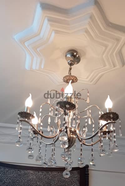 ٣ نجفات  قنديل مصر و١نجفه مودرن
