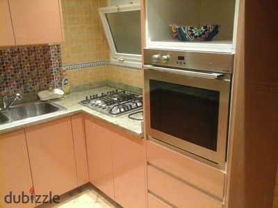 For rent in Al-Rehab 99 m special finishes first floor garden view with kitchen