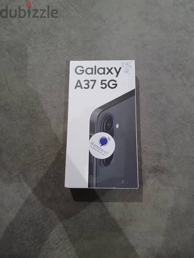 للبيع موبايل Samsung galaxy a37 5g 12ram 256gb