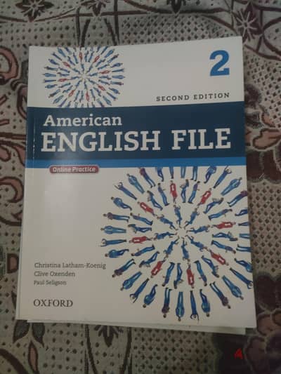كتات American English file level 2 standard book and workbook