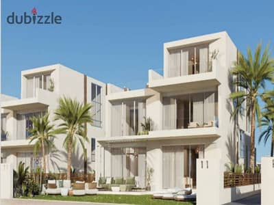 شاليه للبيع في Mar Bay – رأس الحكمة  غرفتين  2 حمام  تشطيب كامل فاخر  صف أول على اللاجون  فرصة استثمارية استثنائية بسعر أقل من سعر الشركة بـ 4,000,000