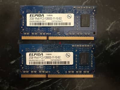 ELPIDA (2 x 2GB) DDR3 SDRAM