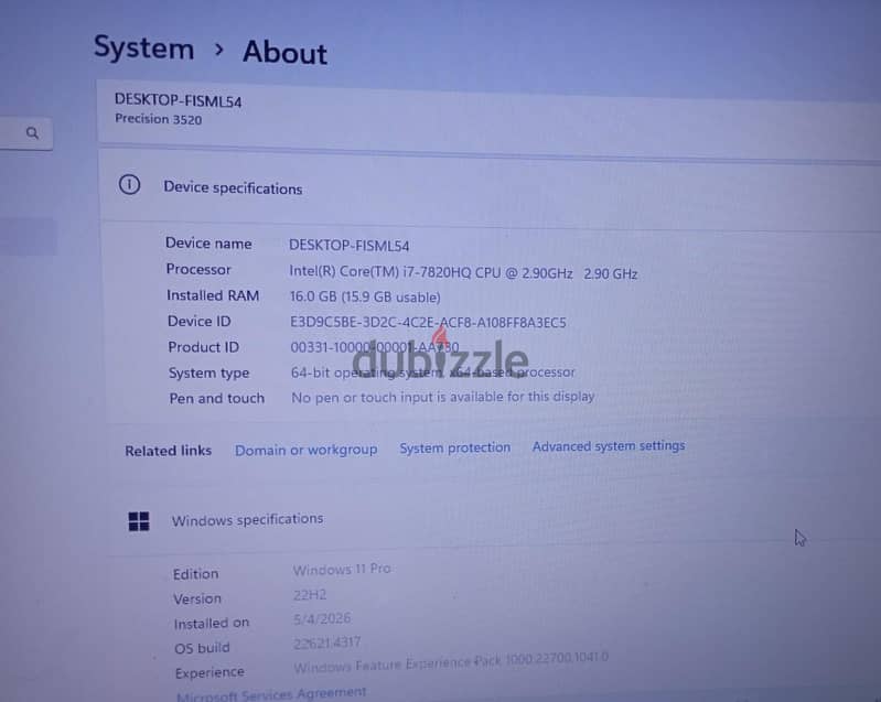 Dell Precision 3520 2