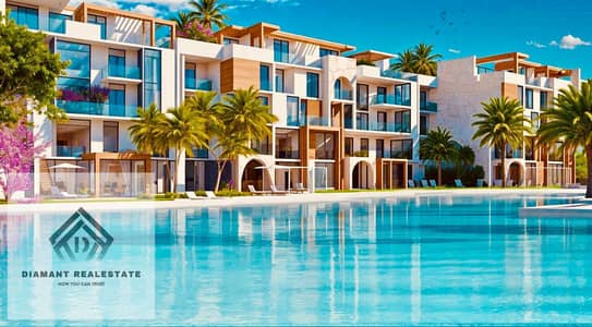 شاليه 50متر للبيع متشطب VIP امام مارينا 1 ومرسي اليخوت الدولي لمحبي الاستثمار بسعر لقطه وبالتقسيط علي اطول فتره سداد