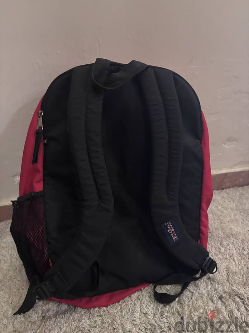 Red Jansport backpack (large) 1