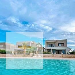 For Sale – Sea View Villa in One of the Finest Resorts on the North Coast at Azha Ras El Hekma Fully finished with air conditioning units