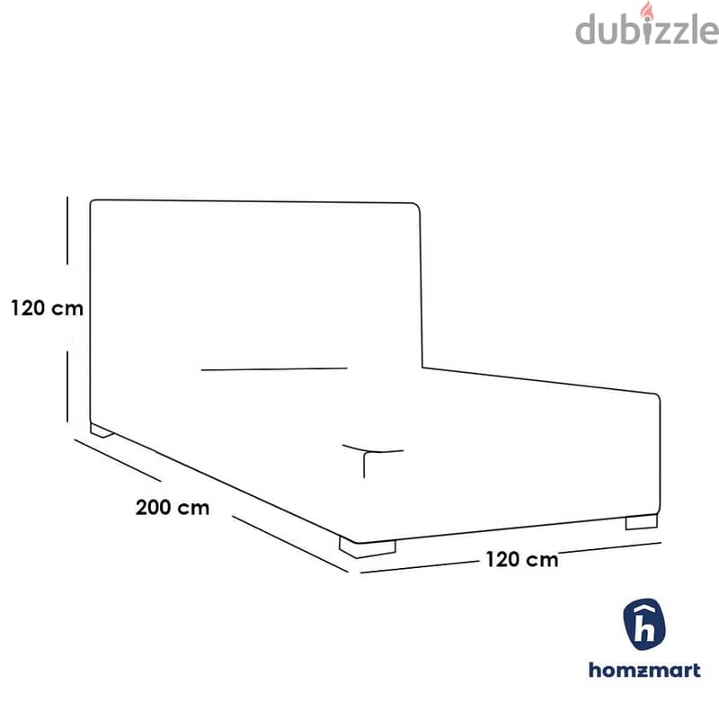 Grey charcoal bed. 1