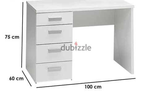 White desk