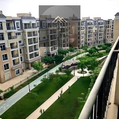 بخصم50% امتلك شقة 3 غرف سور ف سور مع مدينتى بحصه ف الارض