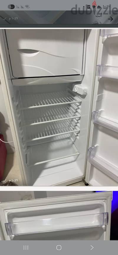 تلاجه زانوسى جامبو باب واحد استعمال نضيف جداااا معاها الضمان والكرتونه