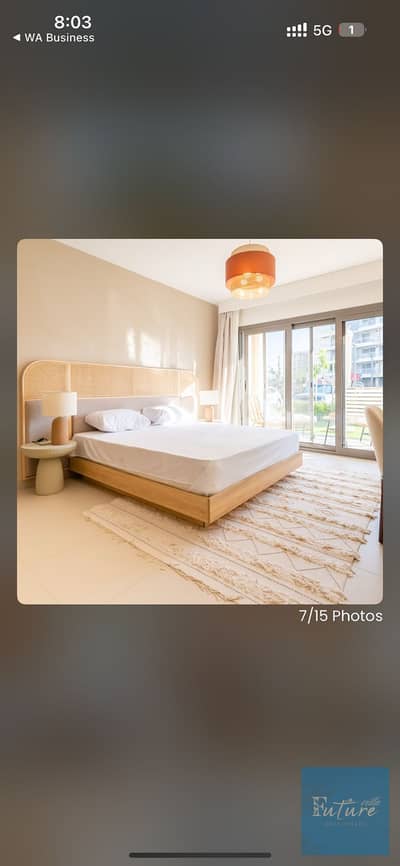 شاليه لقطه للبيع ارضي بحاردن غرفتين و ٢ حمام١٤٧ متر يطل علي المارينا خطوات للبحر في مارينا مراسي سيدي عبدالرحمن الساحل الشمالي Sidi Abdelrahman northcoast