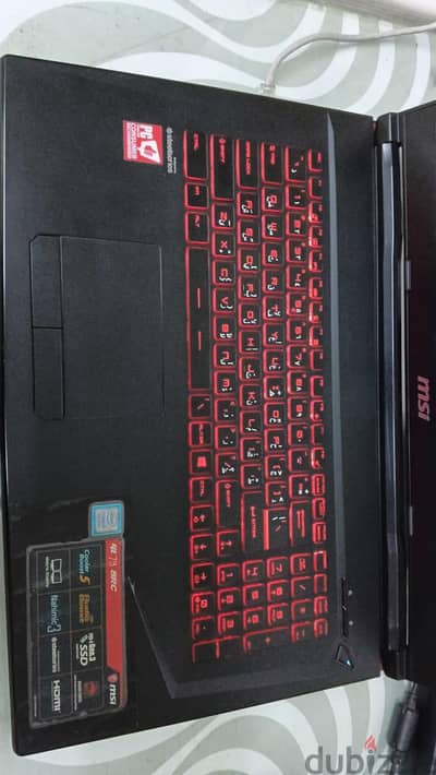 لاب توب Msi 17 بوصه
