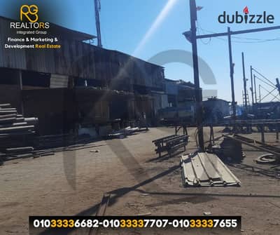 مصنع للبيع 4000م  أبو رواش الصناعية رخصة هندسي الكيلو 28