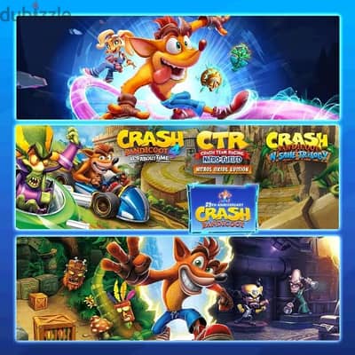 Crash bandicoot bundle(n. Sane trilogy, ctr, 4) primry account