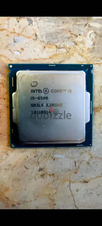 بروسيسور i5 6500 ورامه  4 جيجا ddr4