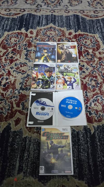 Nintendo wii games original Europe 7cd