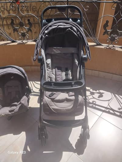 joie Muze LX stroller + carseat for babies