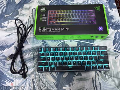 Razer huntsman mini with pudding PBT keycaps