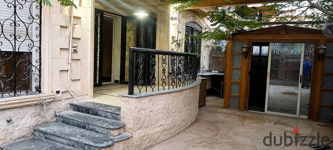 Excellent opportunity for sale in Al-Rehab apartment 122 m with a private garden 60 m distinguished location in the eighth phase has special finishing