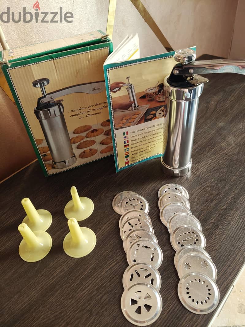 aluminum cookie press / biscuit maker 2