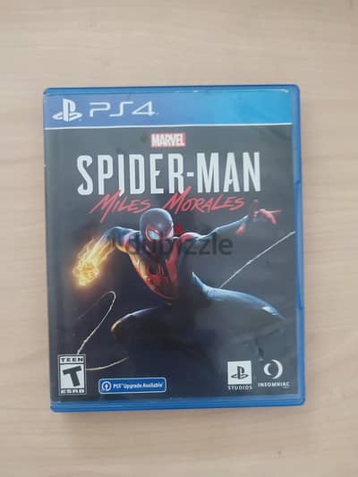 Spider man Miles Morales PS4 Game