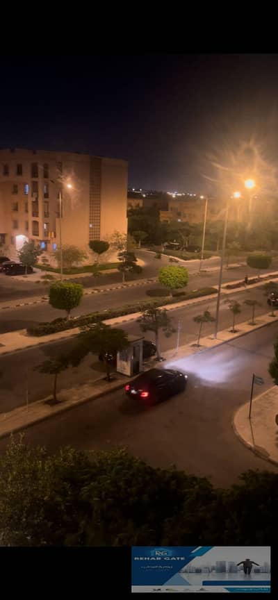For sale at a bargain price, an apartment130m in Dar Misr Al-Qarnfal, open view, third floor