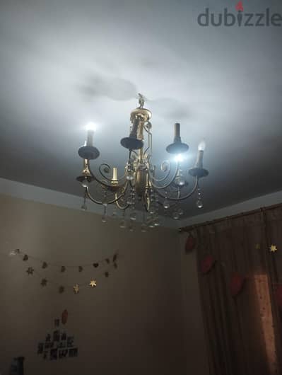 نجفه 8دراع كريستال
