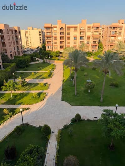 I own a 160m apartment in Al-Rehab with a wide garden view, phase five