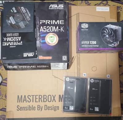 Ryzen 5 5650G تجميعة بحالة ممتازة