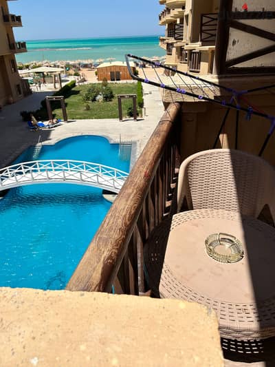 شقة غرفة نوم بإطلالة بحر جانبية وحمام سباحة | Turtles Beach