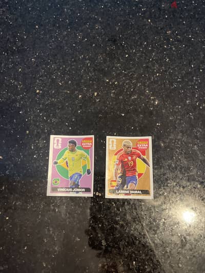 Lamine Yamal and Vini extra card