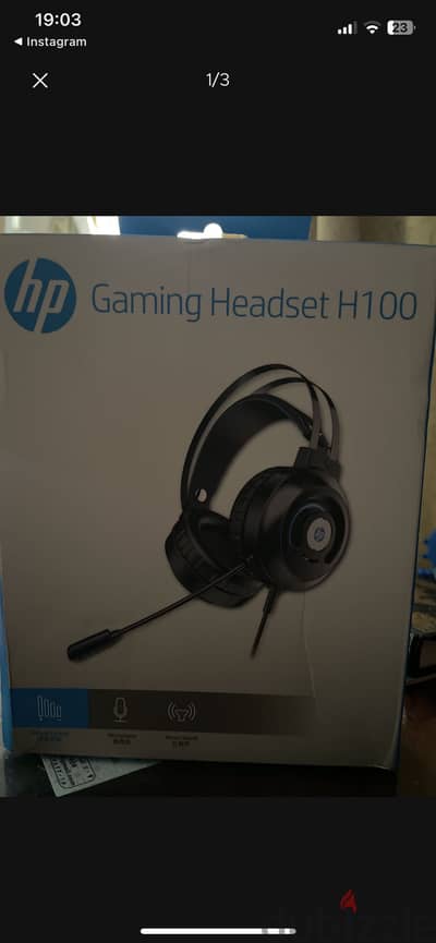 Hp gaming Headset H100