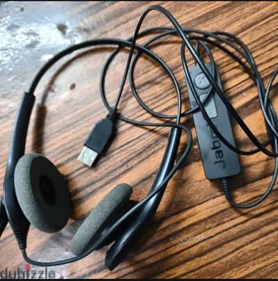 سماعة Jabra BIZ 1500 Duo USB الأصلية