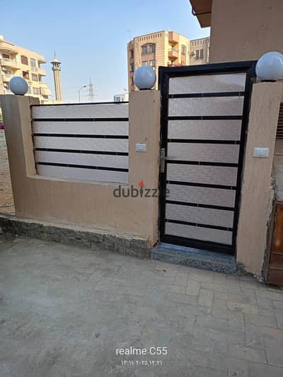 Apartment for rent (50 sqm + garden), ground floor with a private entrance and high-end (super-lux) finishing. Located in Zahraa El Maadi (Upper Merag