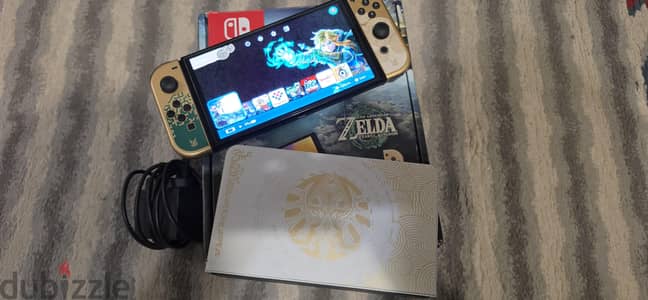 Nintendo switch oled zelda edition