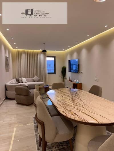 أفضل سعر شقة مفروشة بالكامل أول سكن للإيجار في سوديك فيليت V Residence القاهرة الجديدة New Cairo بمساحة 170 متر غرفتين نوم وغرفة ناني و4 حمامات