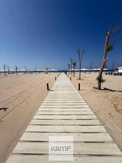 توين هاوس للبيع في قطامية كوست رأس الحكمة الساحل الشمالي Katameya Coast Ras El Hekmaتشطيب كامل بإطلالة بحرية مفتوحة وموقع مميز قريب من البحر