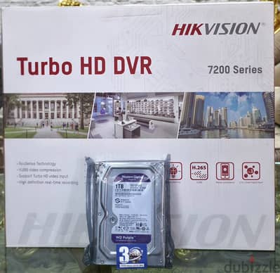 Hikvision DVR iDS-7216HUHI-M2/S + WD Purple 1TB