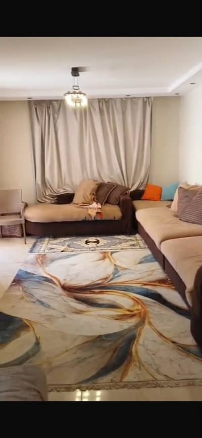Apartment for sale cash in Madinaty B12 area 140m with furnishings and appliances wide garden view large in the most strategic locations of Madinaty