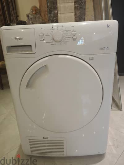 نشاف ٧ كجم Whirlpool استُعمل مرة واحدة فقط،