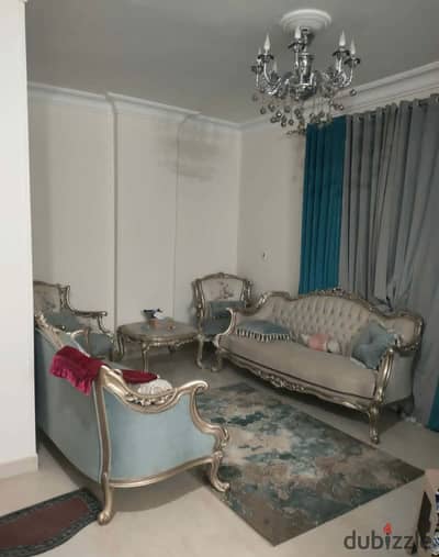 Half-price finishing of a super lux finishing apartment for sale in Al-Andalus 1, front-facing, direct northern view, area 175m, second floor