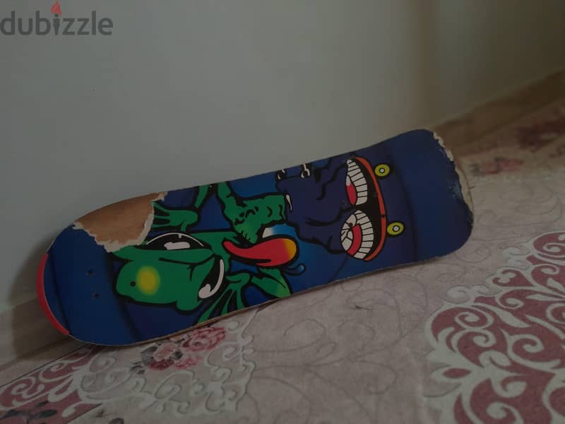skate board alien  1