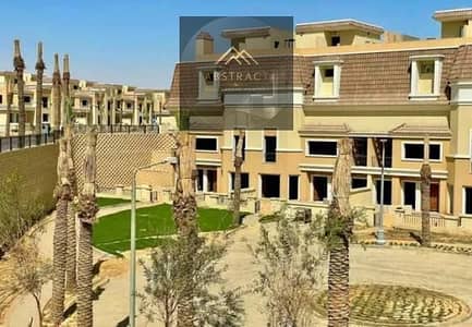 فيلا للبيع استلام فورى اخر فيلا سور فى سور مع مدينتى بفيو على اللاجون الكمبوند ساكن وعايش بافضل واميز تقسميه متاحه