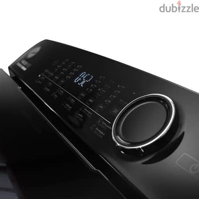 غسالة ملابس هوفر 12 كجم DDM انفرتر بطلمبة أسود HWH-TLD12DBK