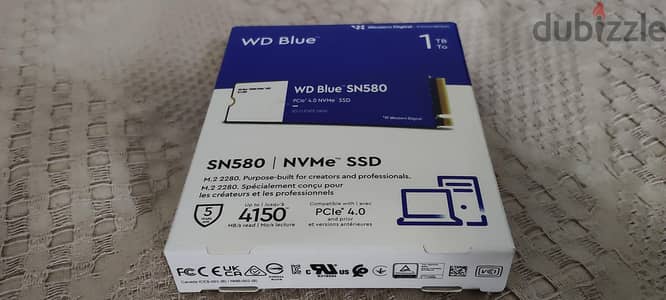 WD BIUE SN 580 / 1 TB