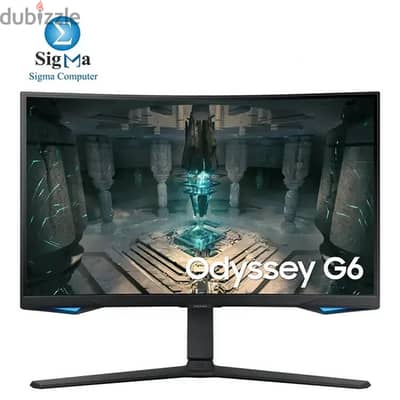 شاشة كمبيوتر  جيمنج Samsung Odyssey g6 27 monitor 240hz hdr 600,1440p