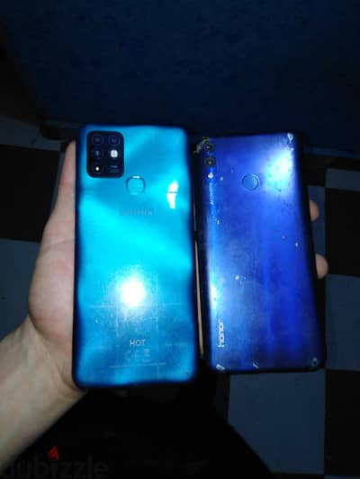 infinix hot 10 s honor 8 c الانفي