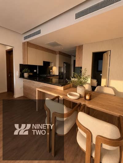 شقة مفروشة للإيجار في ليك فيو ريزيدنس – 144م – 2 ماستر – جاهزة للسكن