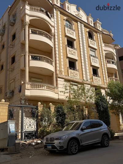 155m apartment for sale in Northern Lotus, 5th Settlement! 1st floor in an occupied building, semi-finished (plumbing & electricity plumbing done).